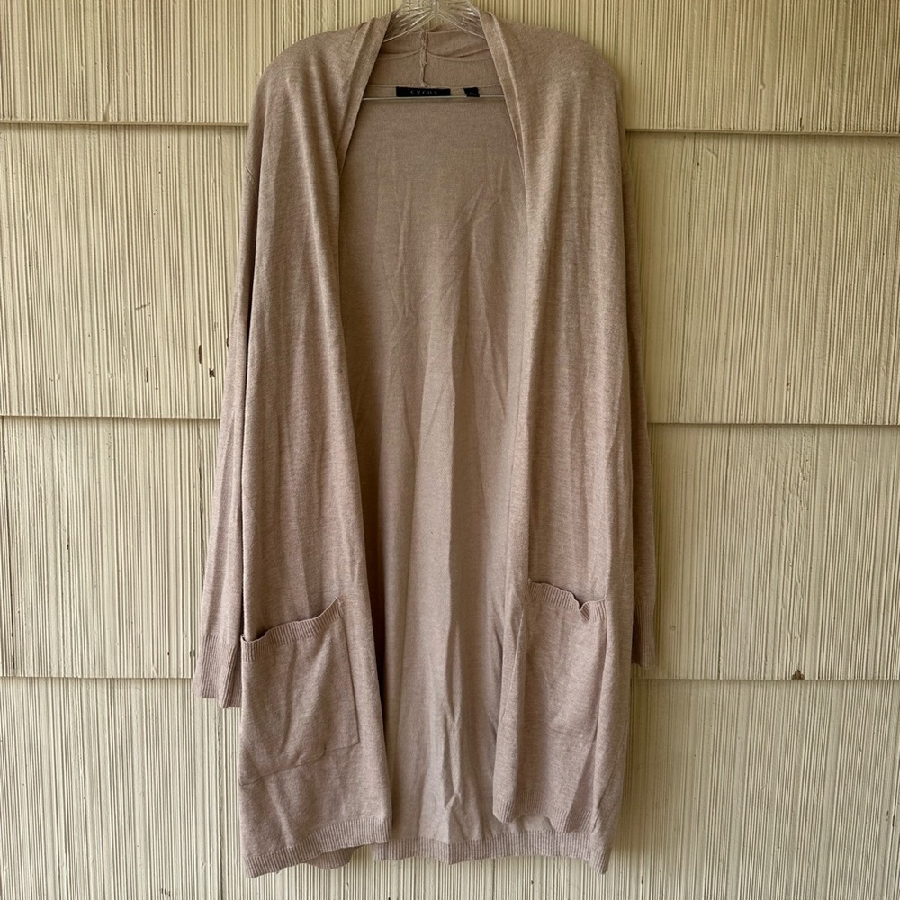 Cyrus Women's Beige Cardigan